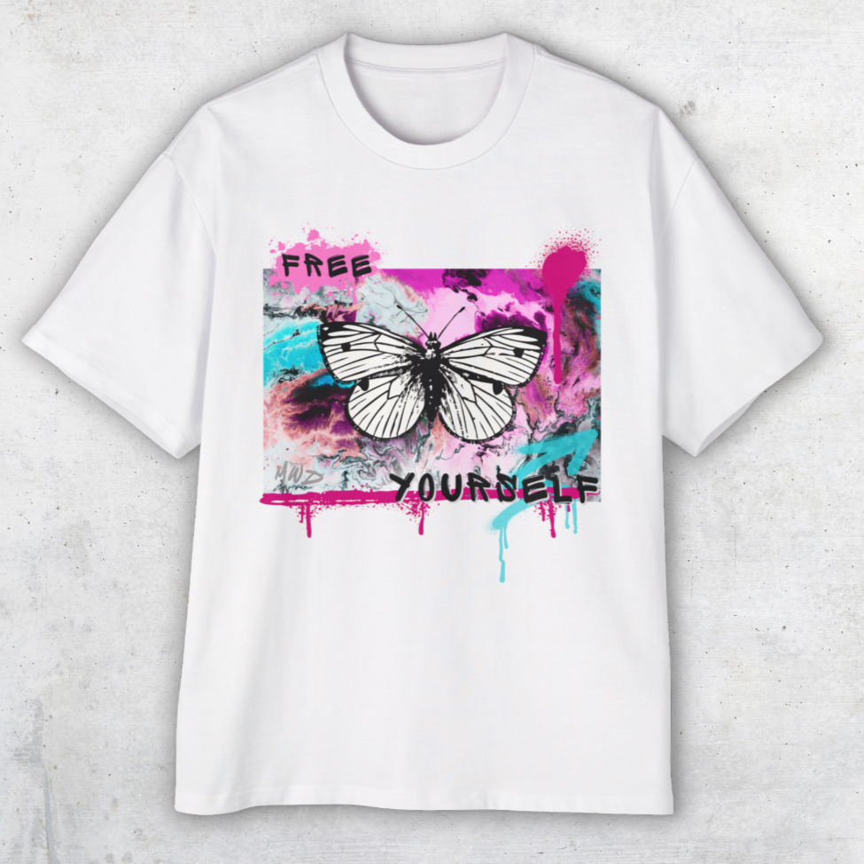 Free Yourself - Oversized Heavy Tee
