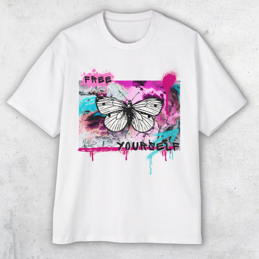 Free Yourself -  Oversized Heavy Tee