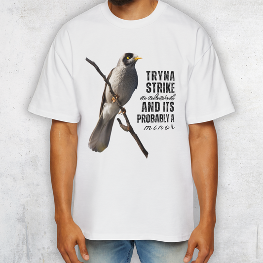 Strike a Minor - Oversized Heavy Tee