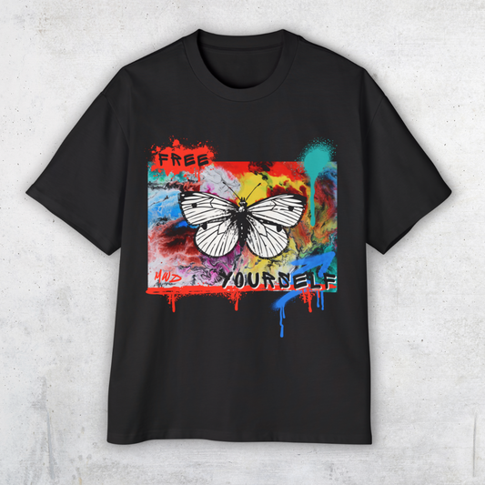 Free Yourself - Oversized Heavy Tee