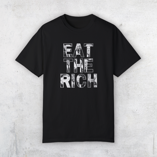 Eat the Rich: MAGA Edition – Oversized Heavy Tee