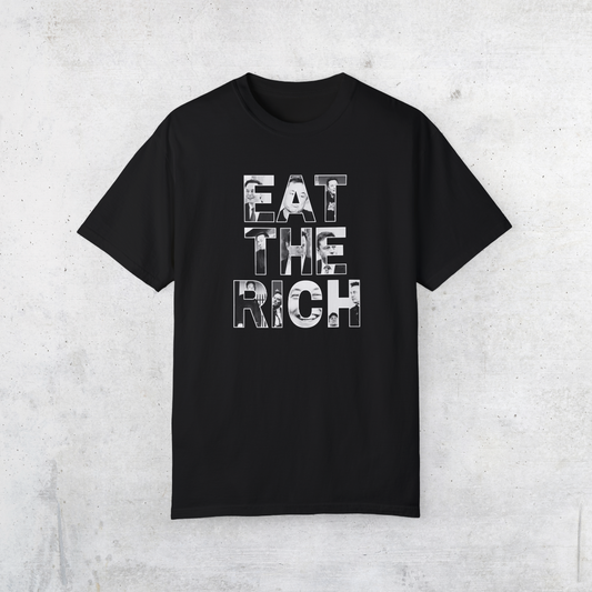 Eat the Rich: Elon Edition – Oversized Heavy Tee